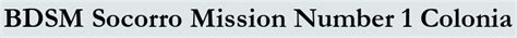Socorro Mission Number 1 Colonia Prostitute